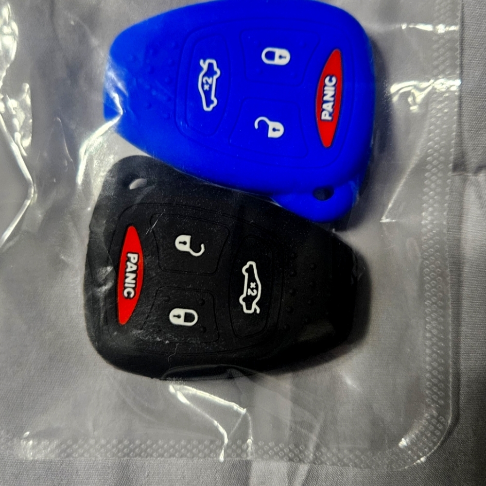 Silicone key fob cover
